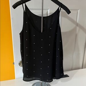 Ricki's Black and White Polka Dot Camisole